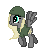 Size: 50x50 | Tagged: safe, artist:n0m1, oc, oc only, desktop ponies, animated, pixel art, simple background, sprite, transparent background, walk cycle