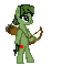 Size: 74x60 | Tagged: safe, artist:n0m1, oc, oc only, species:earth pony, species:pony, desktop ponies, animated, pixel art, simple background, sprite, transparent background