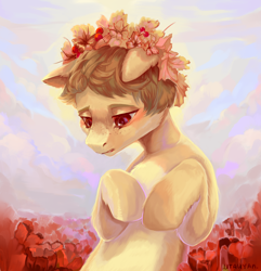 Size: 2960x3072 | Tagged: safe, artist:utauyan, oc, oc only, flower, solo