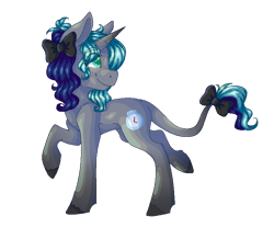 Size: 750x625 | Tagged: safe, artist:person8149, oc, oc:tempus, species:pony, species:unicorn, bow, female, hair bow, mare, pixel art, simple background, solo, tail bow, transparent background