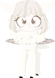 Size: 2198x3081 | Tagged: safe, artist:belka-sempai, oc, species:mothpony, species:pony, high res, lineless, male, original species, simple background, solo, transparent background
