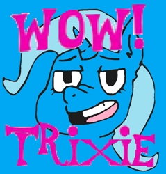 Size: 722x754 | Tagged: safe, artist:ponetistic, character:trixie, female, meme, ms. powerful, solo, wow, wow! glimmer