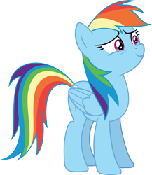 Size: 3593x4132 | Tagged: safe, artist:sinkbon, character:rainbow dash, species:pony, female, solo, vector