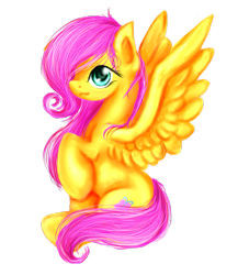 Size: 623x718 | Tagged: safe, artist:n0m1, character:fluttershy, species:pony, cute, raised leg, shyabetes, simple background, transparent background