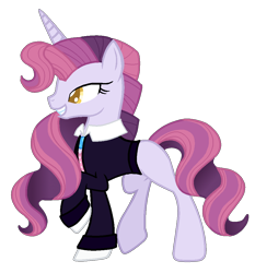 Size: 928x996 | Tagged: safe, artist:musical-medic, base used, oc, oc:astral projection, parent:rarity, parent:sassy saddles, parents:rarisaddles, species:pony, species:unicorn, clothing, magical lesbian spawn, male, offspring, simple background, solo, stallion, transparent background