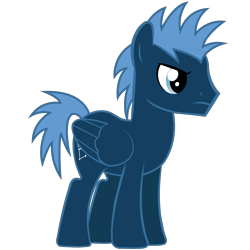 Size: 2000x2000 | Tagged: safe, artist:aquaticneon, character:star hunter, species:pegasus, species:pony, angry, background pony, male, simple background, solo, stallion, transparent background, vector