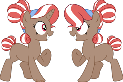 Size: 1024x686 | Tagged: safe, artist:babyroxasman, oc, oc only, oc:raspberry rose, species:pony, species:unicorn, absurd resolution, female, hair bun, mare, pointing at self, simple background, smiling, solo, transparent background, vector