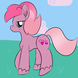 Size: 1000x1000 | Tagged: safe, artist:souldew, species:pony, g2, g2 to g4, generation leap, sweet berry, unshorn fetlocks