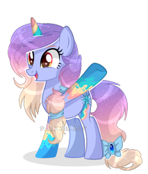 Size: 2324x2725 | Tagged: safe, artist:darkjillmlp123, base used, oc, species:pony, species:unicorn, female, mare, multicolored horn, simple background, solo, transparent background