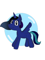 Size: 2448x3264 | Tagged: safe, artist:volcanicdash, oc, oc:lunar dash, species:alicorn, species:pony, alicorn oc, looking at you, simple background, solo, transparent background
