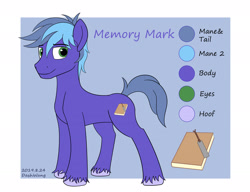 Size: 3000x2300 | Tagged: safe, artist:dash wang, oc, oc only, oc:memory mark, species:pony, male, reference sheet, solo, stallion