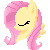 Size: 50x50 | Tagged: safe, artist:piichu-pi, character:fluttershy, species:pegasus, species:pony, animated, avatar, female, gif, icon, mare, pixel art, simple background, solo, transparent background