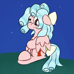 Size: 1000x1000 | Tagged: safe, artist:souldew, character:cozy glow, species:pony, cozybetes, crying, cute, female, floppy ears, older, older cozy glow, sad, solo