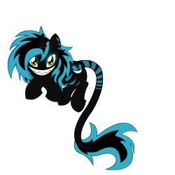 Size: 2000x2000 | Tagged: safe, artist:piichu-pi, oc, oc only, oc:cheshire grin, high res, simple background, solo, transparent background