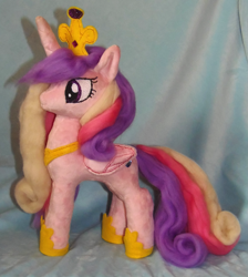 Size: 1789x2000 | Tagged: safe, artist:crazyditty, character:princess cadance, episode:hearts and hooves day, g4, my little pony: friendship is magic, female, irl, photo, plushie