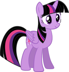 Size: 2948x3093 | Tagged: safe, artist:overdriv3n, edit, character:twilight sparkle, character:twilight sparkle (alicorn), species:alicorn, species:pony, female, mare, recolor, simple background, solo, transparent background