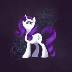 Size: 2048x2048 | Tagged: safe, artist:pfeffaroo, character:rarity, species:pony, species:unicorn, abstract background, female, mare, solo