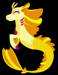 Size: 1400x1800 | Tagged: safe, artist:lepiswerid, character:adagio dazzle, species:siren, marsverse, equestria girls:equestria girls, g4, my little pony: equestria girls, my little pony:equestria girls, black background, cloven hooves, female, fins, fish tail, gem, gills, grimace, lineless, mermaid tail, redesign, scales, simple background, siren gem, solo