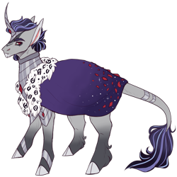 Size: 1897x1896 | Tagged: safe, artist:sleepy-nova, oc, parent:king sombra, parent:shining armor, parents:shiningsombra, species:pony, species:unicorn, magical gay spawn, male, offspring, simple background, solo, stallion, transparent background
