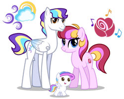 Size: 1280x1024 | Tagged: safe, artist:helenosprime, oc, oc only, parents:oc x oc, species:earth pony, species:pegasus, species:pony, baby, baby pony, female, male, mare, oc x oc, offspring, shipping, simple background, stallion, straight, transparent background