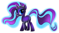 Size: 1280x720 | Tagged: safe, artist:helenosprime, character:rarity, species:pony, ethereal body, female, simple background, solo, space pony, transparent background