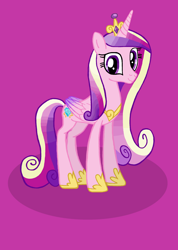 Size: 2024x2848 | Tagged: safe, artist:cybertronianbrony, character:princess cadance, species:alicorn, species:pony, cute, cutedance, female, solo