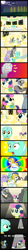 Size: 445x3906 | Tagged: safe, artist:krekka01, character:bon bon, character:bruce mane, character:caesar, character:lyra heartstrings, character:lyrica lilac, character:sweetie drops, birthday, comic, filly, foal, sad, younger