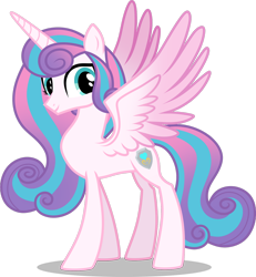 Size: 1280x1386 | Tagged: safe, artist:helenosprime, character:princess flurry heart, species:alicorn, species:pony, cute, female, flurrybetes, older, older flurry heart, simple background, solo, transparent background