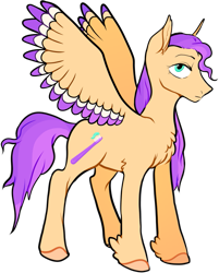 Size: 725x900 | Tagged: safe, artist:malphym, oc, oc:anonright smiles, parent:pinkie pie, parent:princess skystar, parents:skypie, species:pegasus, species:pony, colored wings, colored wingtips, female, hybrid, interspecies offspring, magical lesbian spawn, mare, offspring, simple background, solo, transparent background