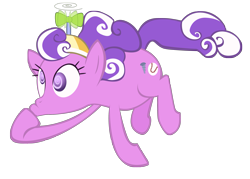 Size: 3261x2333 | Tagged: safe, artist:heart-of-stitches, character:screwball, species:pony, background pony, clothing, female, hat, high res, propeller hat, simple background, solo, transparent background, vector