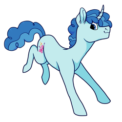 Size: 1000x1000 | Tagged: safe, artist:malphym, character:party favor, species:pony, species:unicorn, curved horn, description is relevant, headcanon in the description, horn, male, simple background, solo, stallion, transparent background