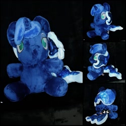 Size: 1024x1024 | Tagged: safe, artist:sew_adorkable, character:princess luna, species:alicorn, species:pony, embroidery, irl, photo, plushie, solo