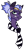 Size: 450x900 | Tagged: safe, artist:malphym, oc, oc only, oc:ghostly glide, species:pony, bust, clothing, portrait, scarf, simple background, solo, transparent background