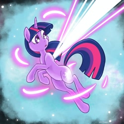 Size: 1280x1280 | Tagged: safe, artist:pfeffaroo, character:twilight sparkle, species:pony, episode:magical mystery cure, g4, my little pony: friendship is magic, ascension, female, mare, solo