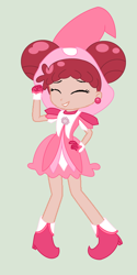 Size: 1820x3648 | Tagged: safe, artist:toybonnie54320, artist:yaya54320, base used, species:human, g4, my little pony:equestria girls, boots, clothing, crossover, doremi harukaze, ear piercing, earring, equestria girls style, equestria girls-ified, gloves, hat, jewelry, magical doremi, ojamajo doremi, piercing, shoes, witch, witch apprentice, witch costume, witch hat, witchling