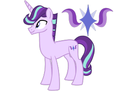 Size: 4500x3375 | Tagged: safe, artist:avatarmicheru, oc, oc only, oc:anarchy, g4, high res, male, not starlight glimmer, simple background, solo, species swap, transparent background