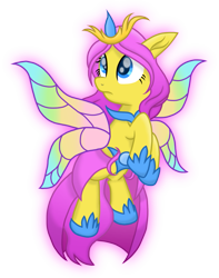 Size: 945x1200 | Tagged: safe, artist:swivel starsong, artist:xxxdavid09xxx, oc, oc only, g4, empress of light, simple background, solo, terraria, transparent background