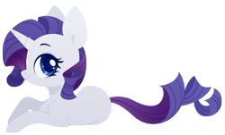 Size: 4000x2423 | Tagged: safe, artist:belka-sempai, character:rarity, species:pony, species:unicorn, g4, colored pupils, cute, female, high res, lying down, mare, profile, prone, raribetes, simple background, solo, transparent background