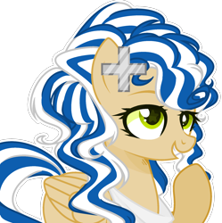 Size: 1958x1963 | Tagged: safe, artist:lazuli, artist:thieeur-nawng, base used, species:pegasus, species:pony, nation ponies, g4, bust, eyelashes, greece, grin, ponified, simple background, smiling, solo, transparent background