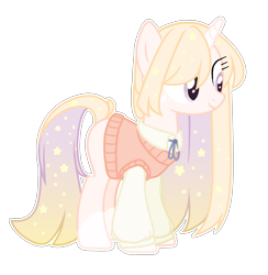 Size: 1681x1721 | Tagged: safe, artist:fluttersbases, artist:thieeur-nawng, base used, oc, oc only, species:pony, species:unicorn, g4, clothing, ethereal mane, galaxy mane, horn, simple background, smiling, solo, transparent background, unicorn oc