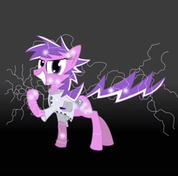 Size: 1852x1828 | Tagged: safe, artist:cgeta, character:screwball, electricity, undiscorded