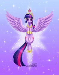 Size: 1080x1368 | Tagged: safe, artist:laurenmagpie, character:twilight sparkle, character:twilight sparkle (alicorn), species:alicorn, species:pony, elements of harmony, female, mare, solo