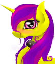 Size: 812x942 | Tagged: safe, artist:n0m1, oc, oc only, oc:nomi, profile, simple background, solo, transparent background