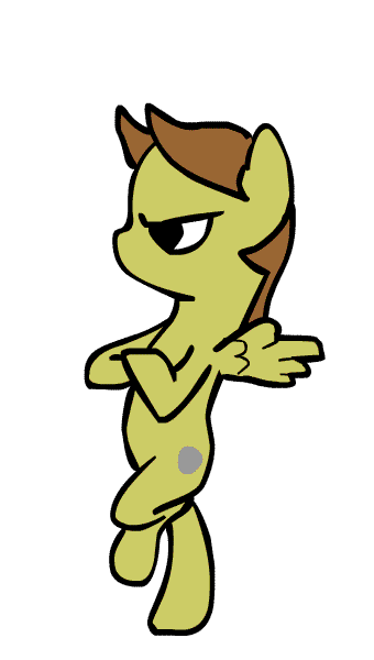 Size: 340x600 | Tagged: safe, artist:teschke, oc, oc only, species:pony, animated, bipedal, evil enchantress, frame by frame, running, solo