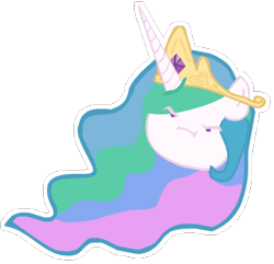 Size: 349x337 | Tagged: safe, artist:keno9988, character:princess celestia, female, game grumps, glow, hey i'm grump, simple background, solo, transparent background
