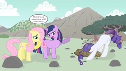 Size: 4859x2733 | Tagged: safe, artist:minimoose772, character:fluttershy, character:rarity, character:twilight sparkle