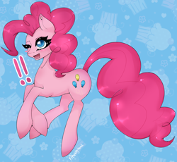 Size: 900x827 | Tagged: safe, artist:newvagabond, character:pinkie pie, female, solo