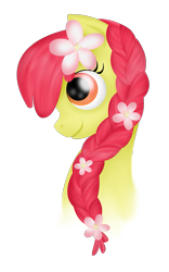 Size: 969x1553 | Tagged: safe, artist:ariah101, character:apple bloom, female, solo