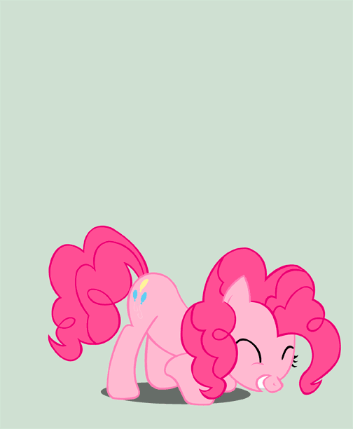 Size: 504x612 | Tagged: safe, artist:internationaltck, character:pinkie pie, animated, bouncing, female