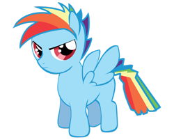 Size: 900x724 | Tagged: safe, artist:icedroplet, part of a set, character:rainbow dash, species:pony, colt, male, rainbow blitz, rule 63, simple background, solo, transparent background, vector